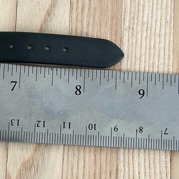 Tissot Ladies Watch Equi-T Stainless Case Black Dial Genuine Leather Strap Rare - Picture 15 of 17